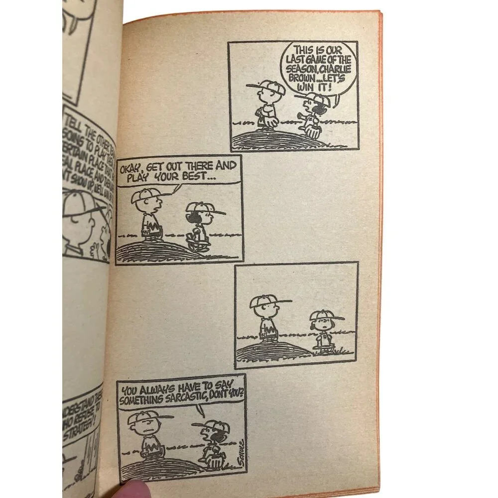 Youre Not For Real Snoopy! Book By Charles M. Schulz Cartoons 1971 Vol. 1 - Picture 11 of 14